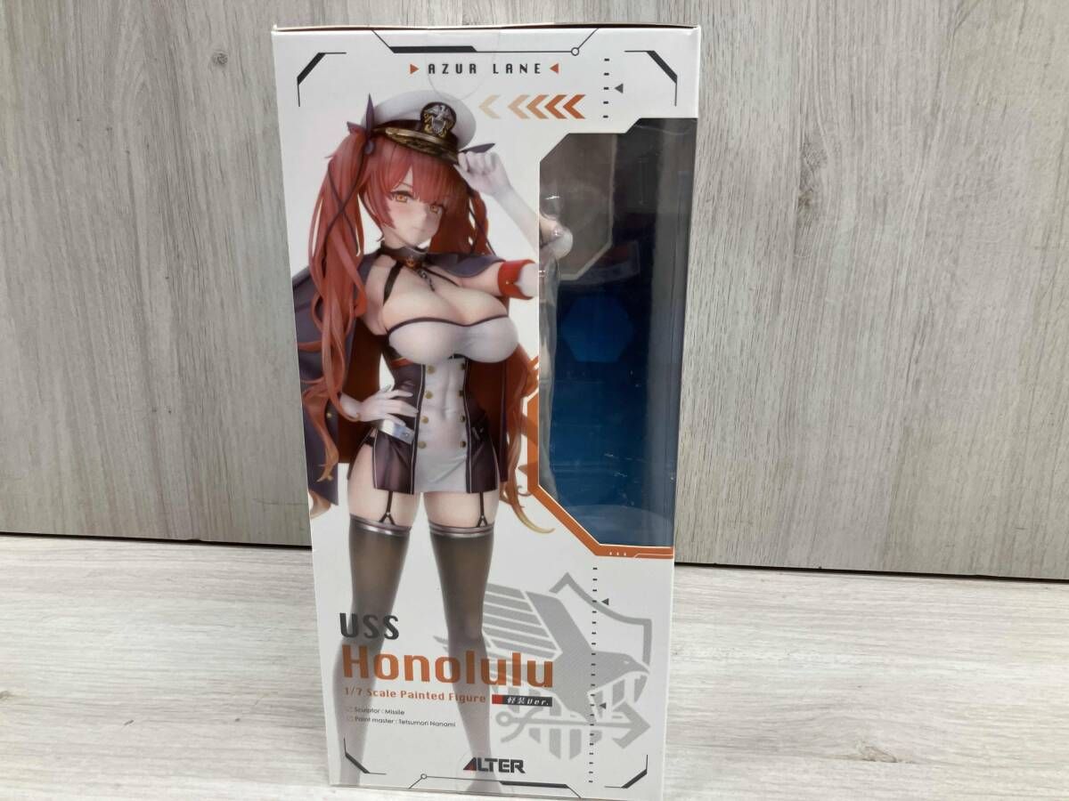 h*e様 新品未開封 アズールレーン ホノルル 軽装ver. 1/7 フィギュア アズールレーン ホノルル 1/7 完成品フィギュア ALTER アズールレーン