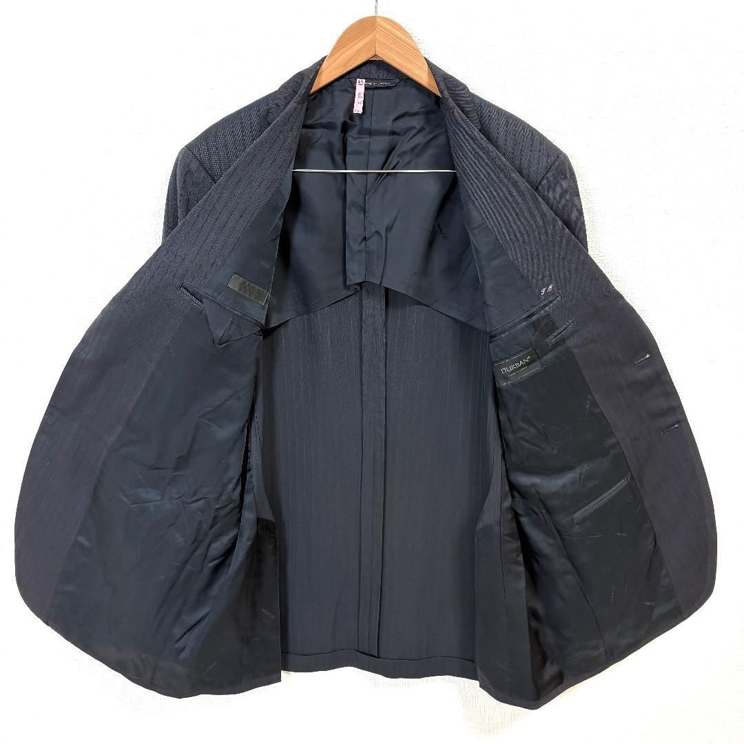 美品 DURBAN シルク混 スーツセットアップ 上102下98 黒 - メルカリ