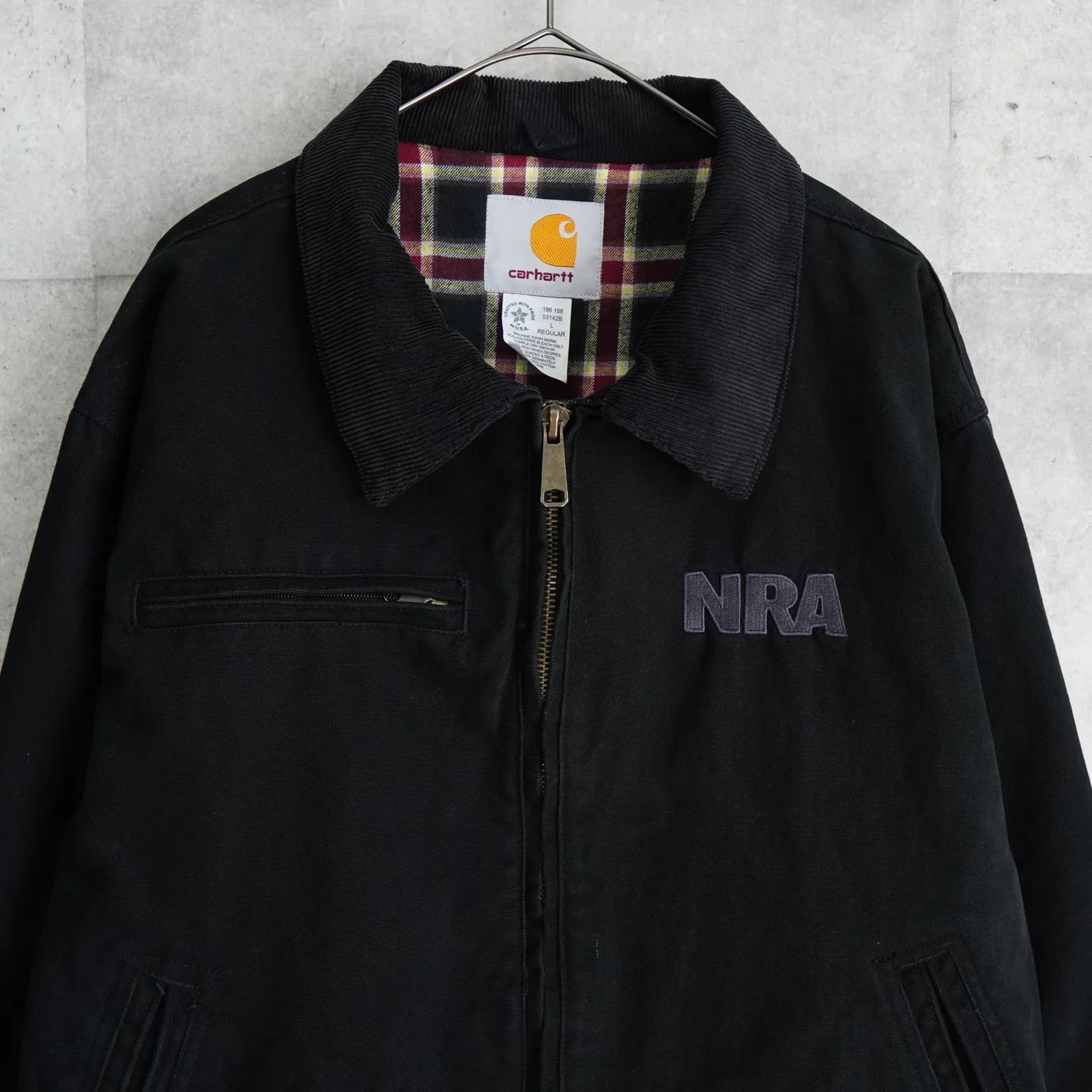 カーハート デトロイトジャケット コーデュロイ襟 ワークジャケット