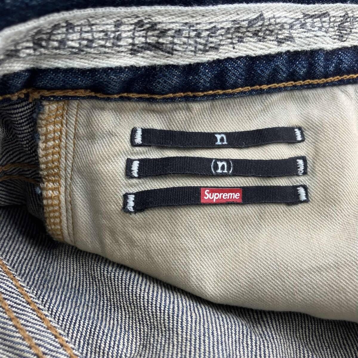 Supreme x Number (N)ine Patches Loose Fit Jean パッチーズ ルーズ