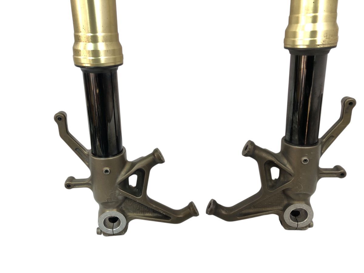 社外フロントフォーク Ninja ZX-10R ZXT00C 03-04 C型 フロントフォーク 組み換え OHベース