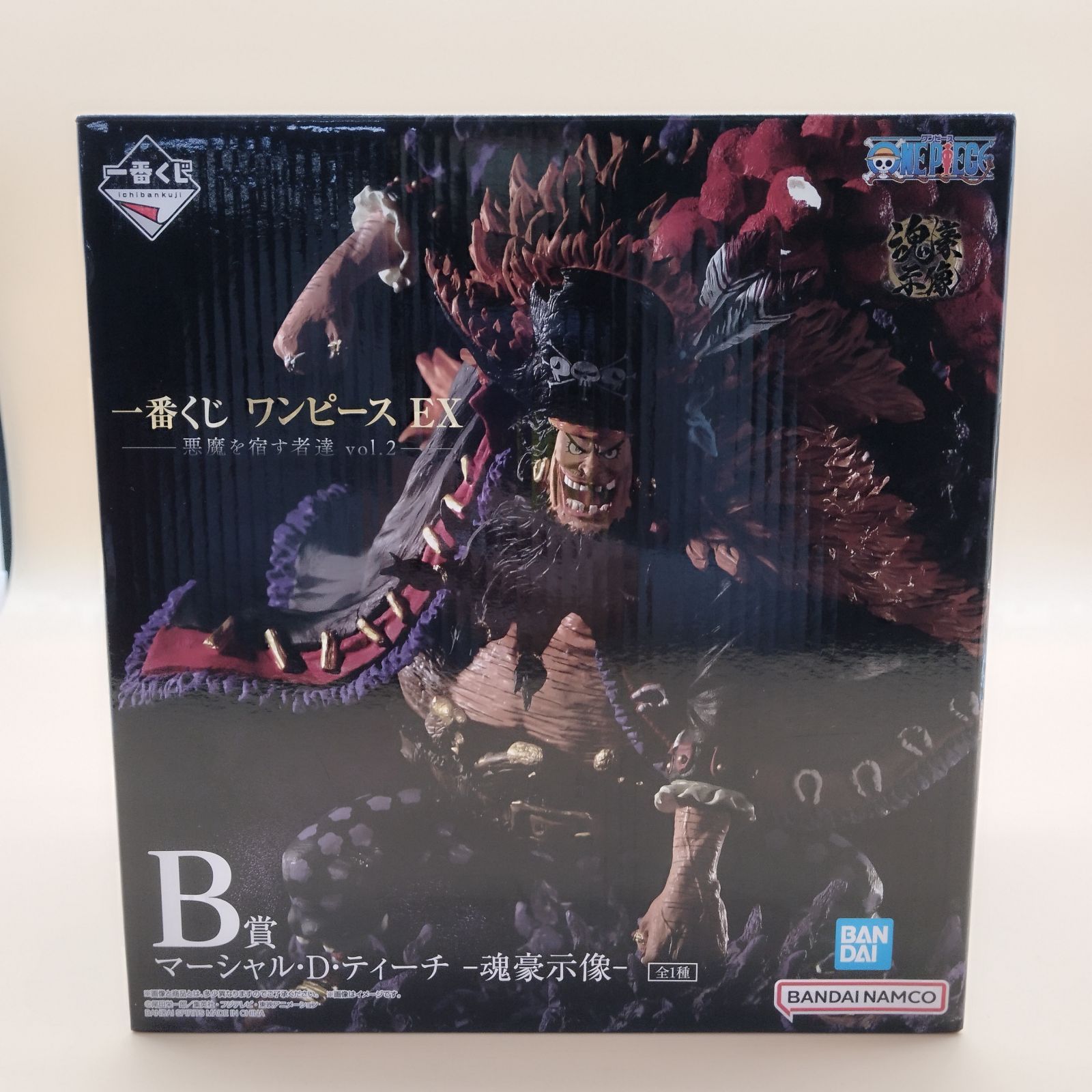 D13272】ONE PIECE マーシャル・D・ティーチ -魂豪示像- 「一番くじ