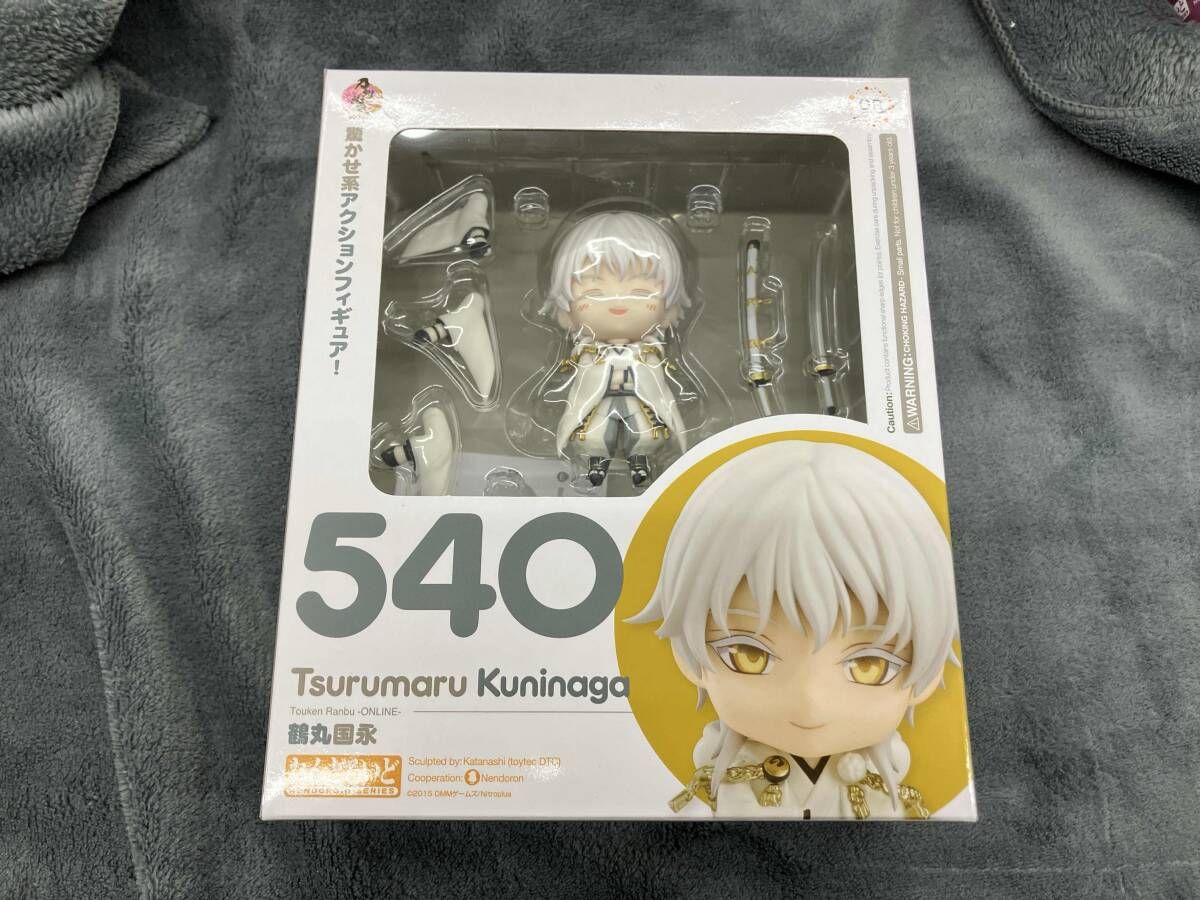 刀剣乱舞 箱無 ねんどろいど 刀剣乱舞 540 鶴丸国永，511 三日月宗近