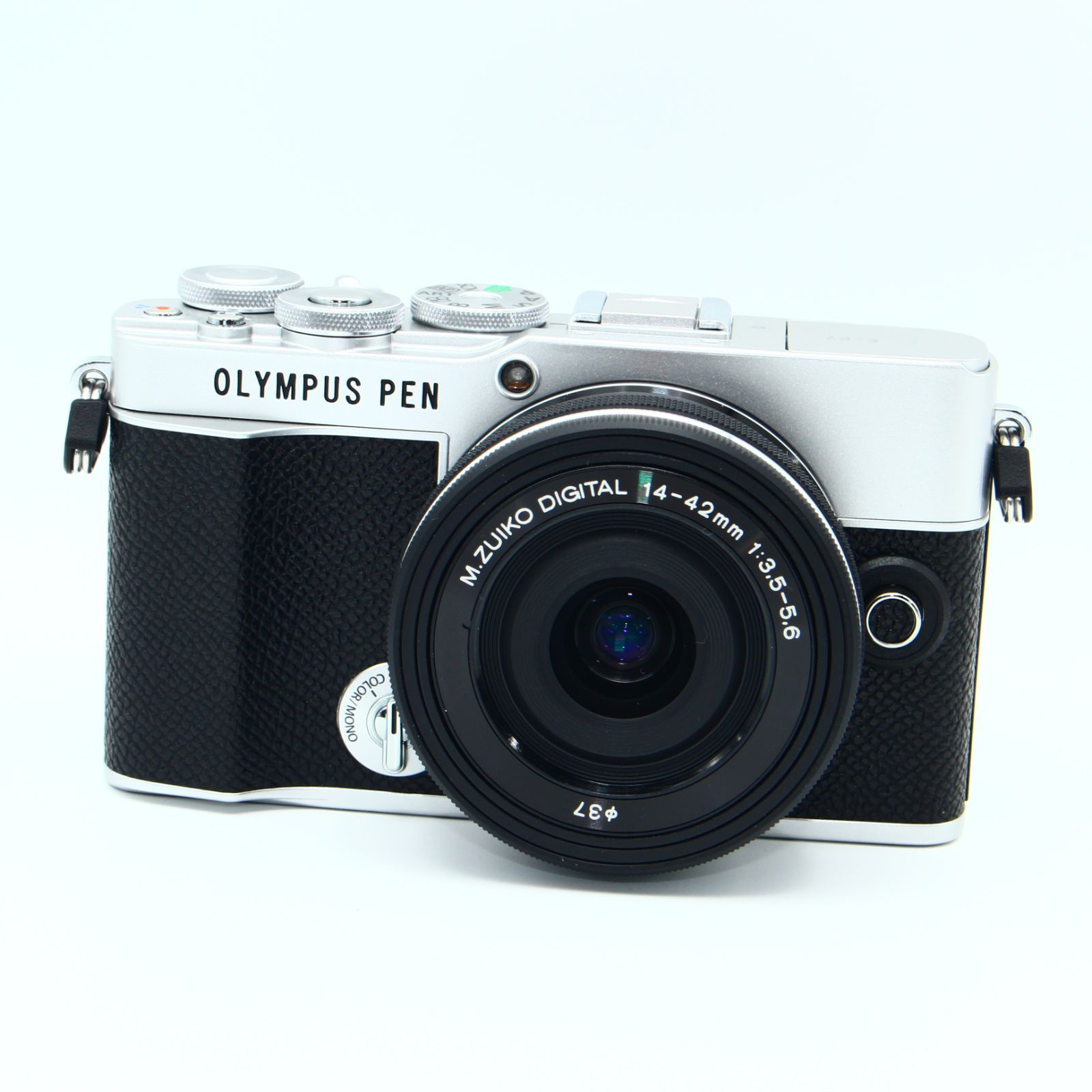 OLYMPUS PEN E-P7 14-42mm EZレンズキット シルバー - メルカリ