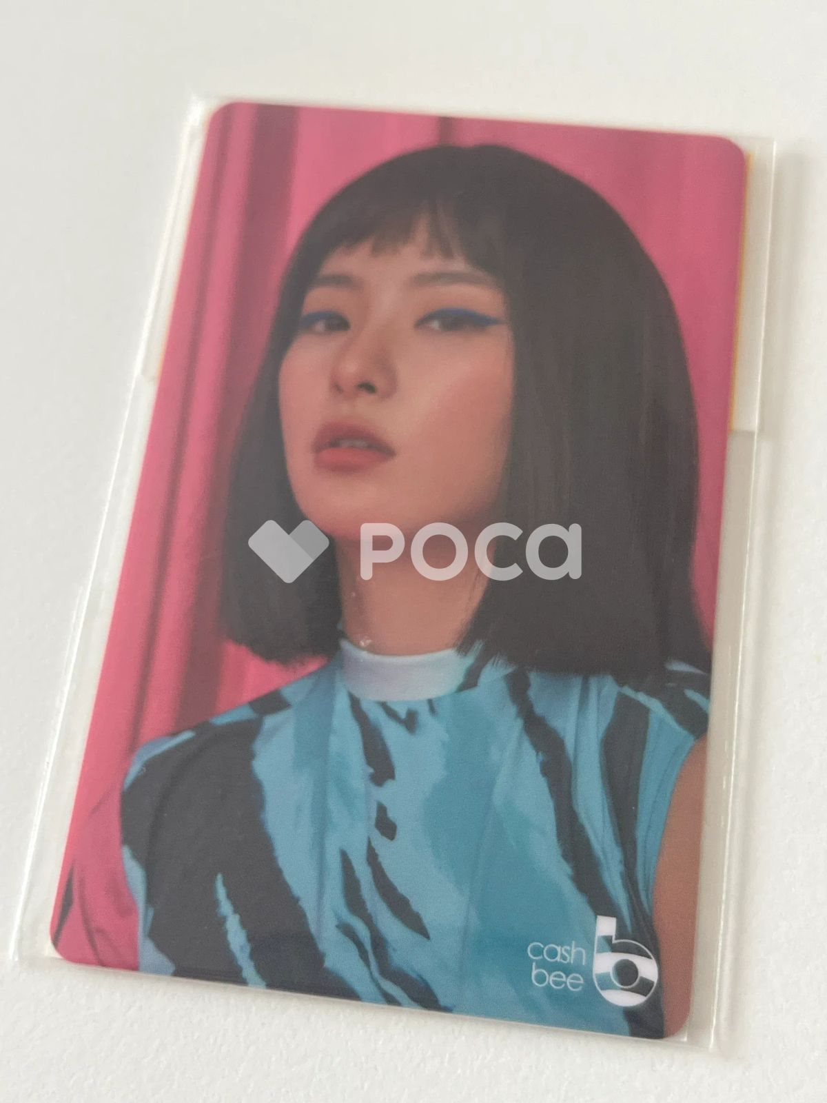 RedVelvet トレカ cashbee RED VELVET(IRENE&SEULGI) 公式グッズ CASHBEE CARD レッドベルベット