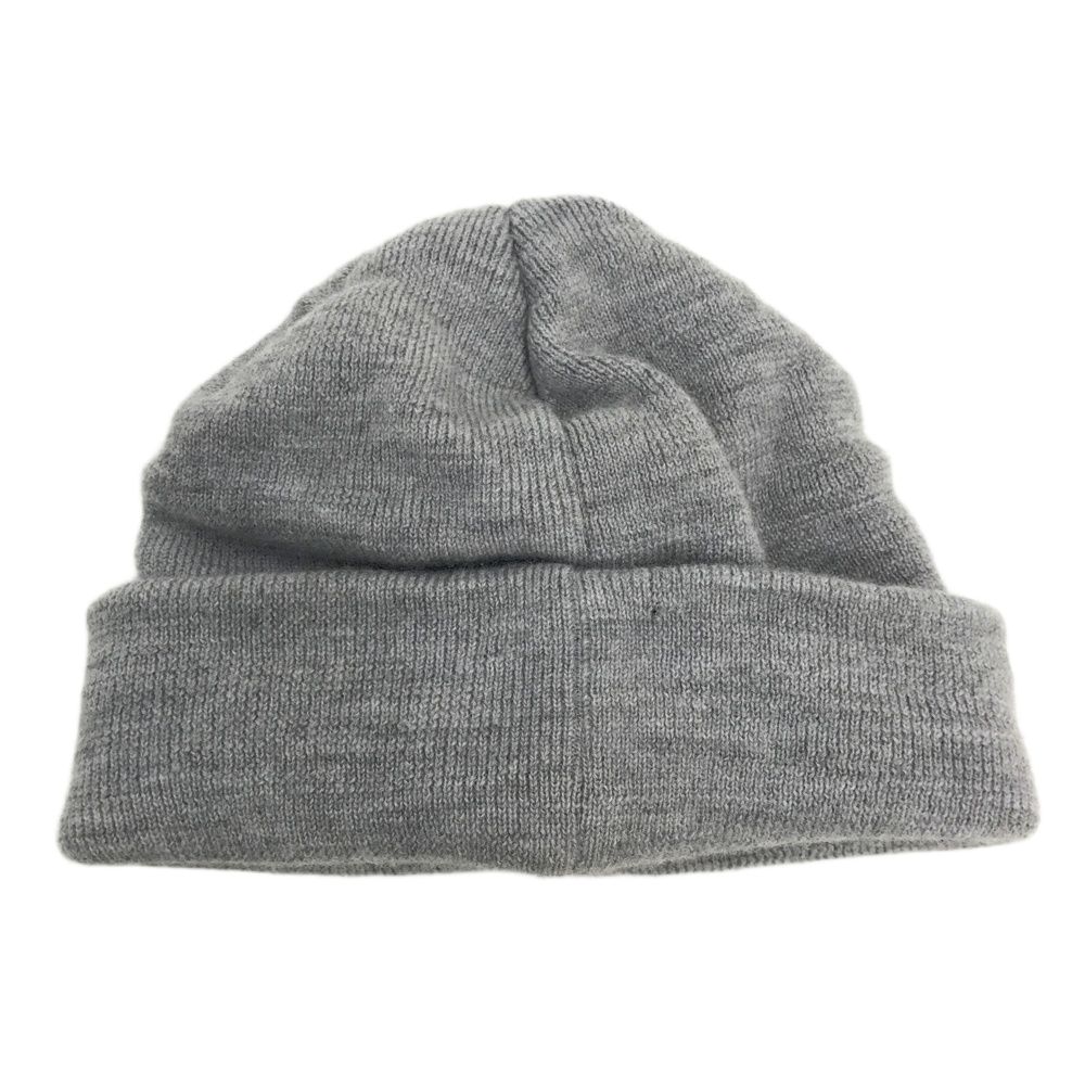 ラフ＆スウェル　ゴルフニット帽　ビッグロゴ　完売品　グレー　新品未使用 ラフ＆スウェル ゴルフニット帽 ビッグロゴ 完売品 グレー 新品未使用