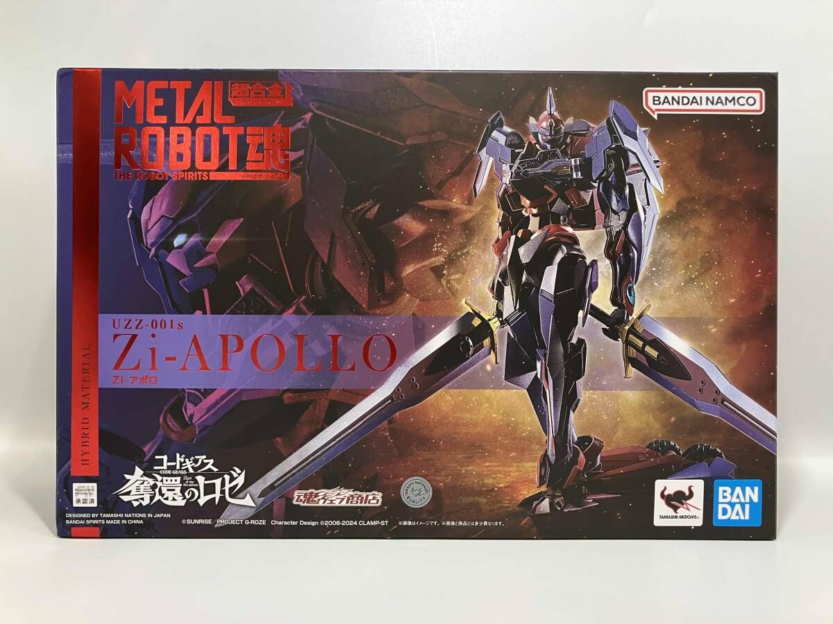 LROBOT魂　ziアポロ　コードギアス　奪還のロゼ コードギアス 奪還のロゼ」より「METAL ROBOT魂 ＜SIDE KMF＞ Zi