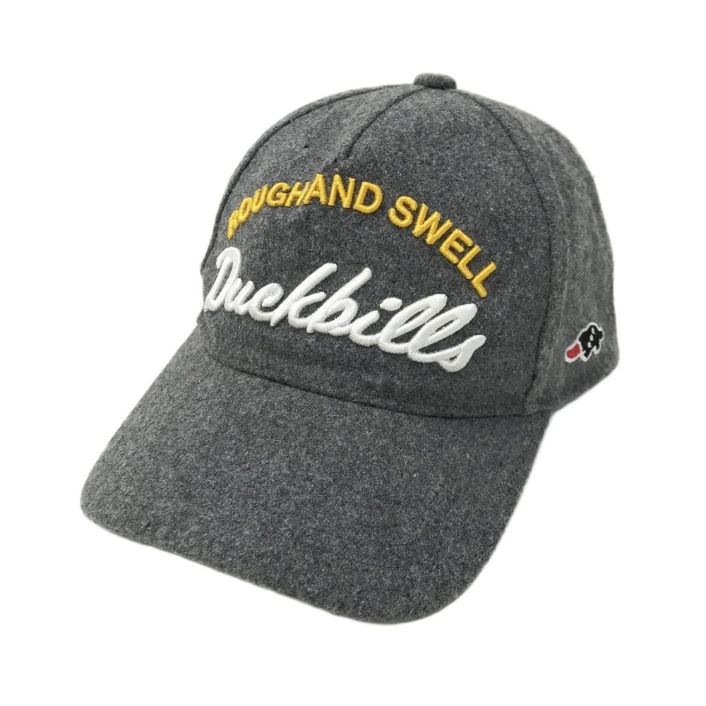 ROUGH&SWELL ラフアンドスウェル ウール混 キャップ グレー系