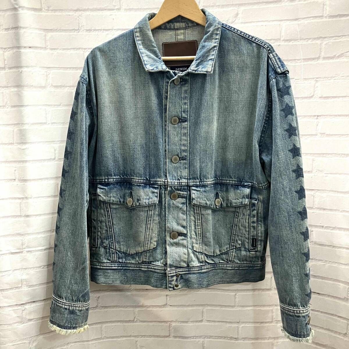 定価4.5万 ファクトタム カスタム リメイク ドロップ Gジャン FACTOTUM/ファクトタム/カスタムドロップ Gジャン/Gジャン/デニム