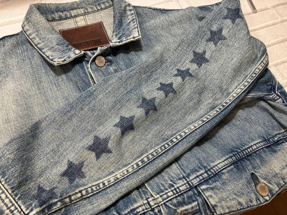 FACTOTUM/ファクトタム/カスタムドロップ Gジャン/Gジャン/デニム