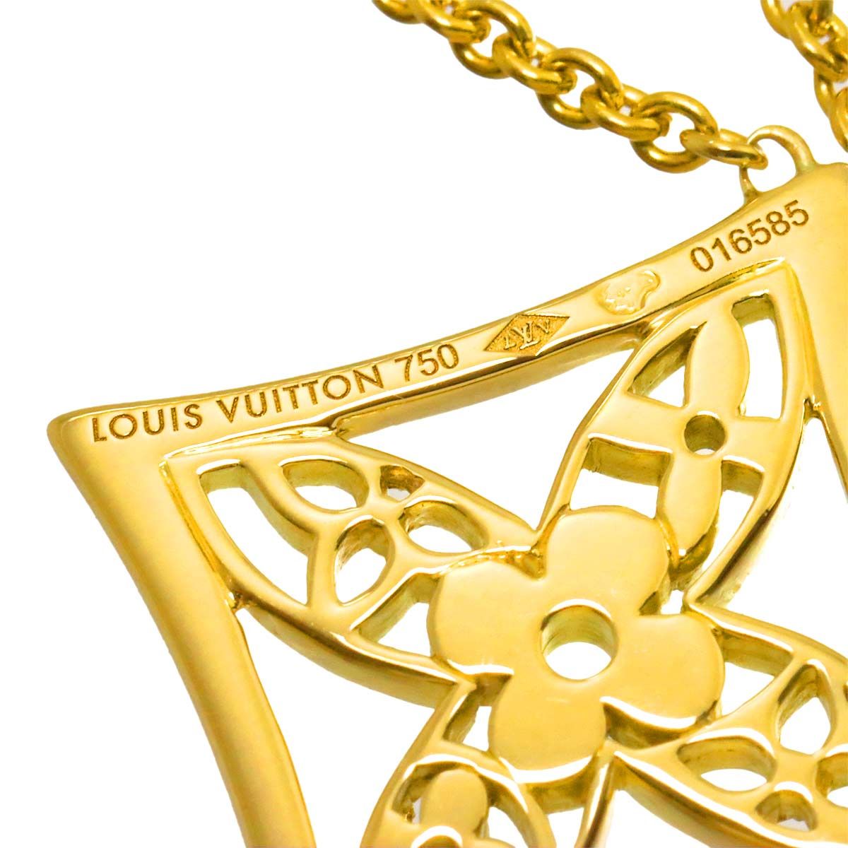 ルイ ヴィトン LOUIS VUITTON パンダンティフ モノグラム ネックレス