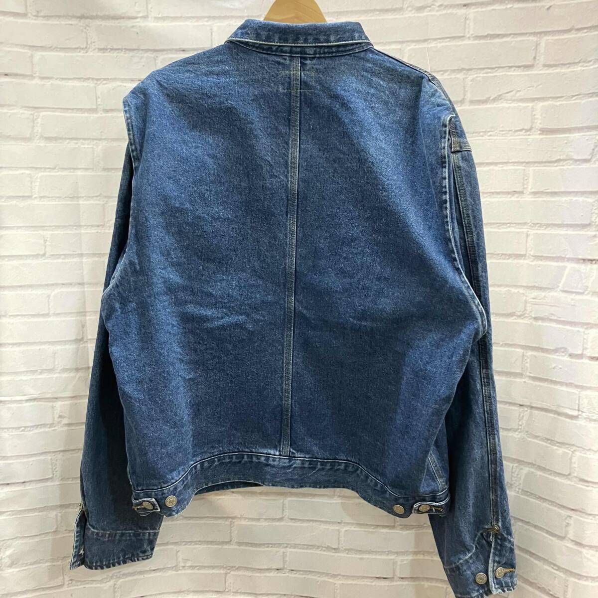 80s〜90s ラルフローレン　襟コーズ　デニムトラッカージャケット　短丈 80s〜90s ラルフローレン 襟コーズ デニムトラッカージャケット 短丈