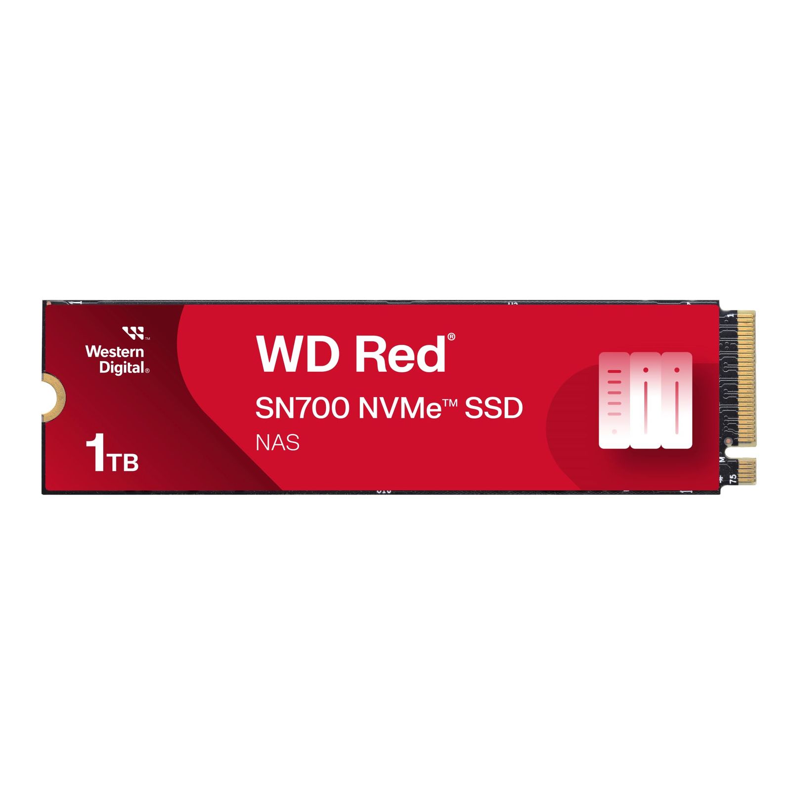 WDS100T1R0C [WD Red SN700 NVMe SSD（1TB M.2(2280) PCIe Gen3 x4 NVMe 2000TBW 5年保証）] [1TB]