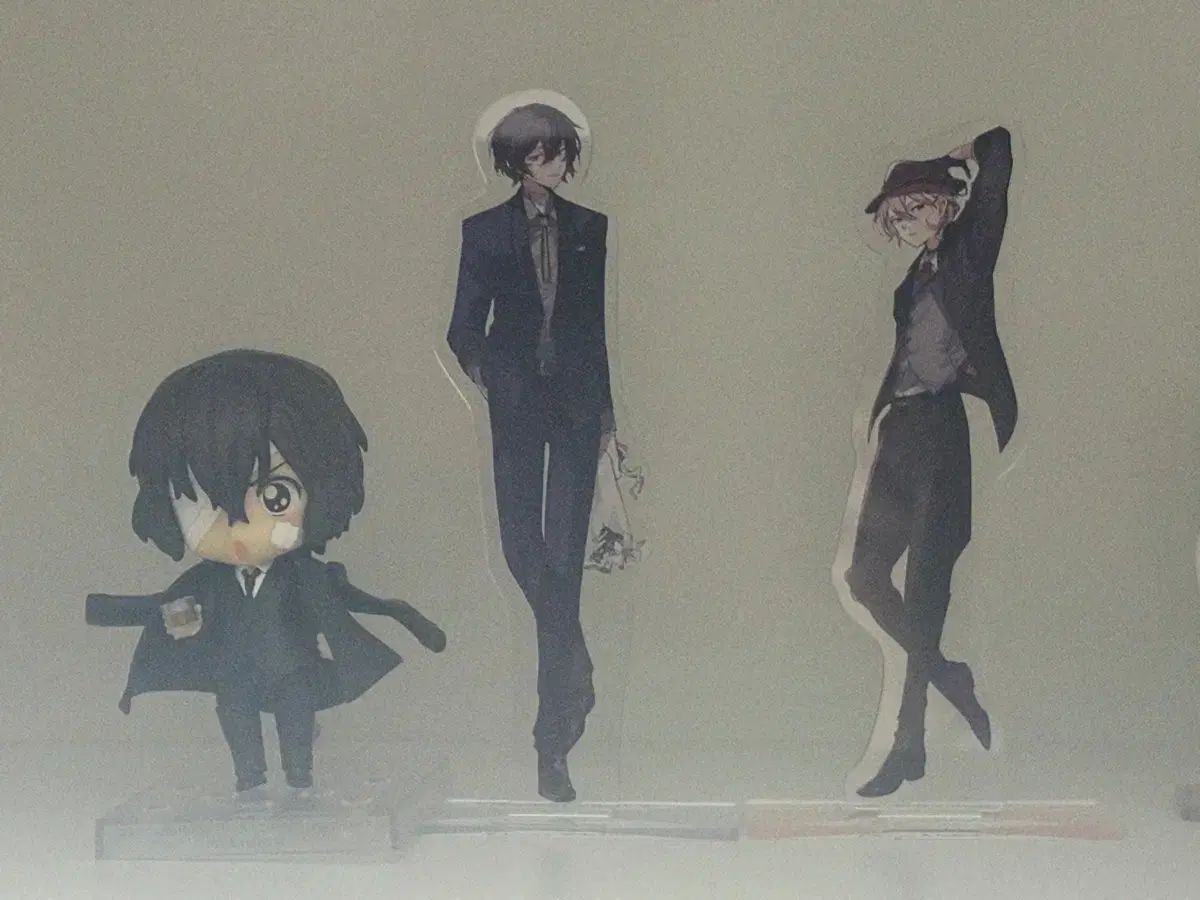 最安値 文豪ストレイドッグス 暗黒時代 太宰 治 ねんど 中原 中也 原画 大博覧会 アクリル