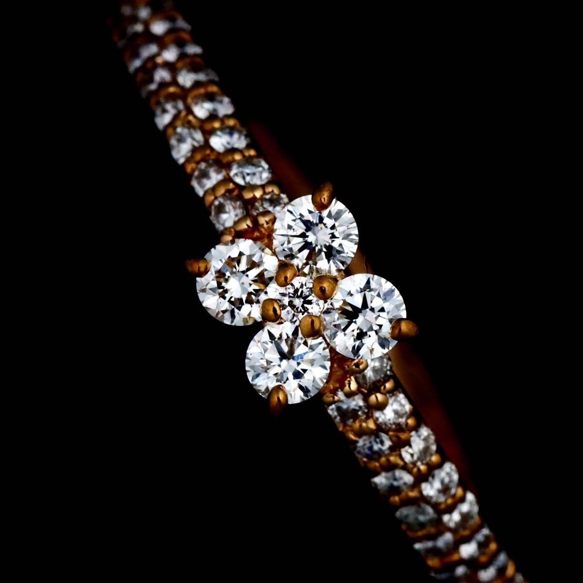 ポンテヴェキオ Ponte Vecchio 10号 リング ダイヤ 0.33ct K18 ポンテヴェキオ Ponte Vecchio 10号 リング ダイヤ 0.33ct K18