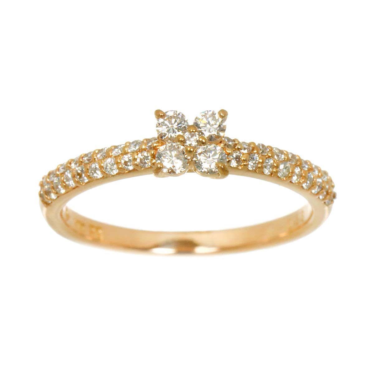 ポンテヴェキオ Ponte Vecchio 10号 リング ダイヤ 0.33ct K18 ポンテヴェキオ Ponte Vecchio 10号 リング ダイヤ 0.33ct K18