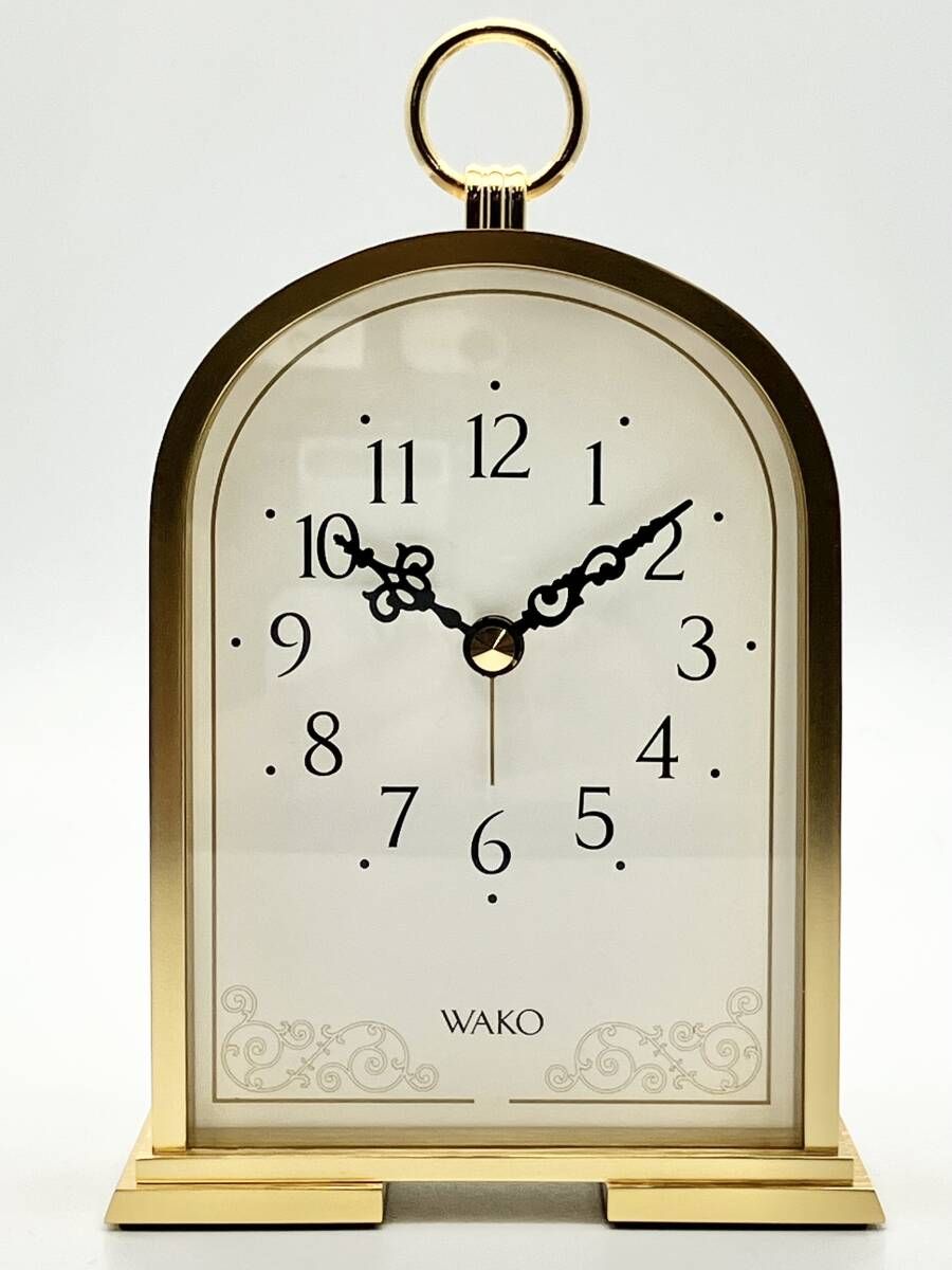 WAKOクロック MYS082G 置時計 目覚まし時計 和光 - メルカリ