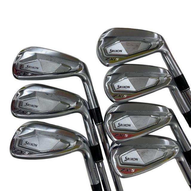 中古】 ダンロップ SRIXON ZXi5 8S アイアンセット IR 純正特注