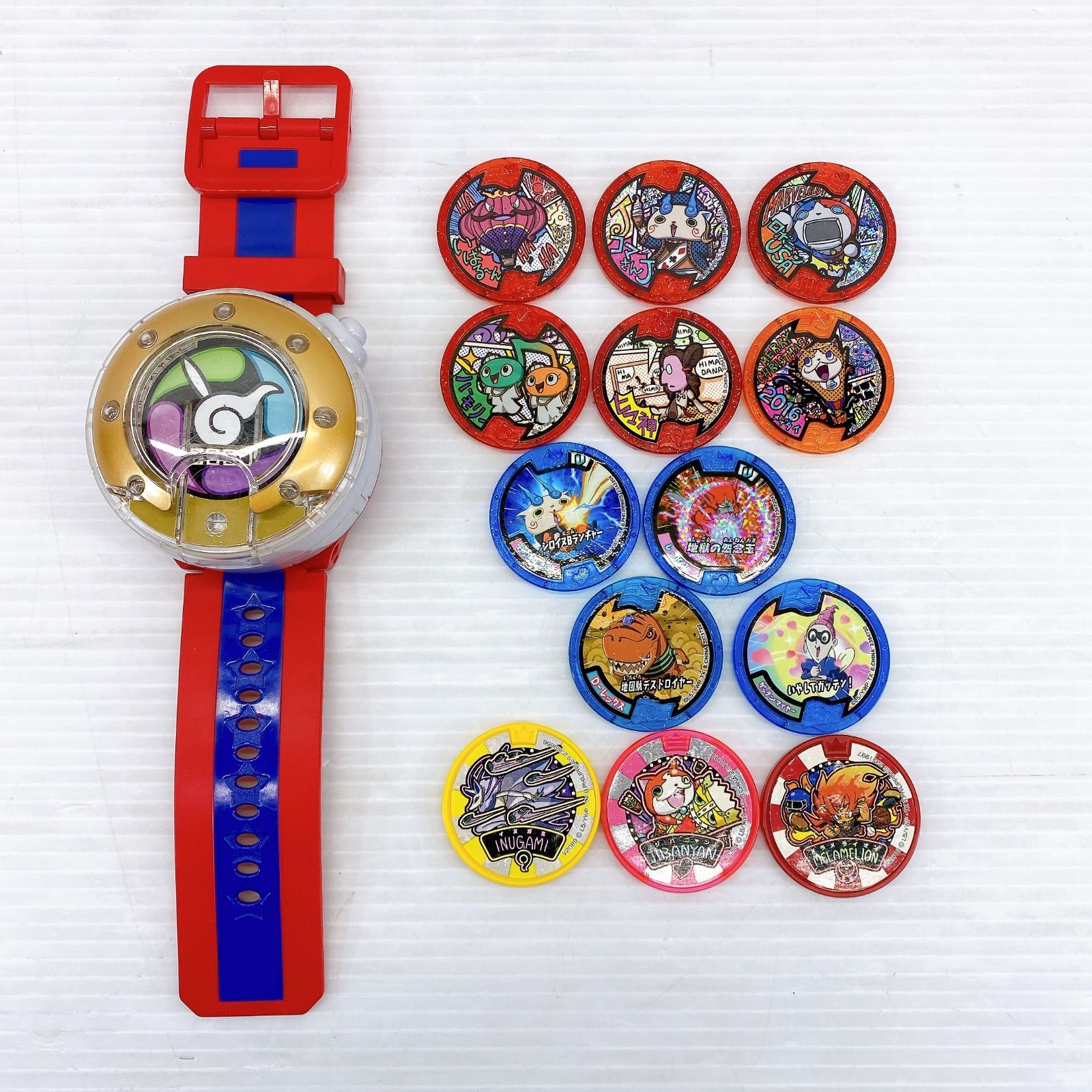 ◇ 妖怪ウォッチ 本体 ドリーム 稼働品 + メダル13枚 セット 中古品