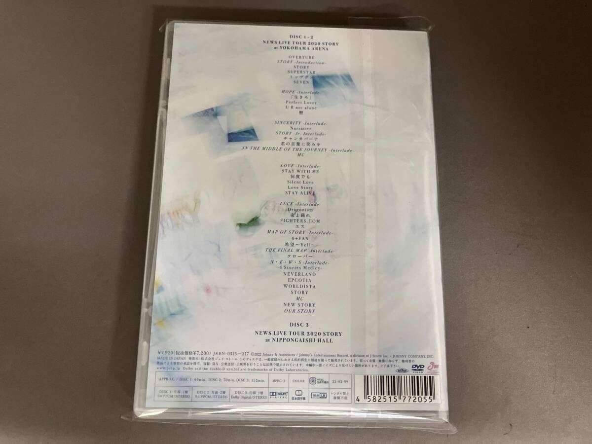 DVD NEWS LIVE TOUR 2020 STORY(通常版) - メルカリ