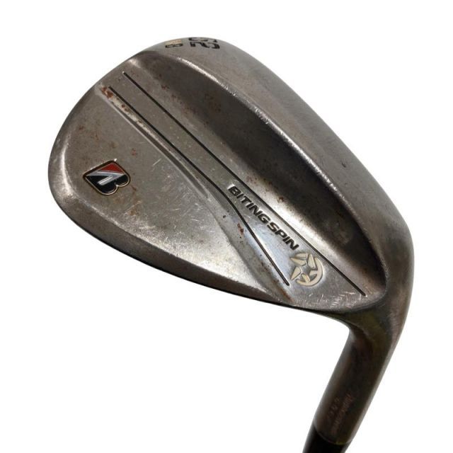 中古】 ブリヂストン BRIDGESTONE BITING SPIN ノーメッキ 52°/08°M