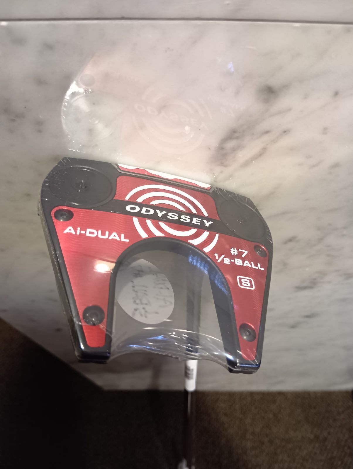 Odyssey 2種 Pt【新品未使用品】オデッセイ Ai-DUAL 1/2-BALL #7 S パター メンズ