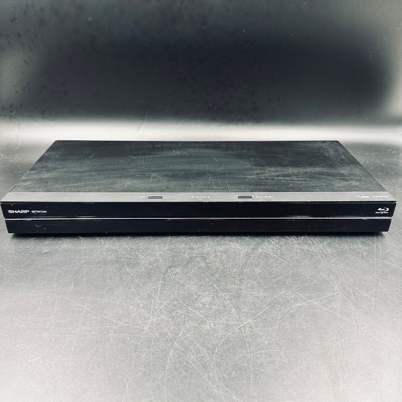 SHARP AQUOS ブルーレイレコーダー BD−NW1200 訳あり - メルカリ