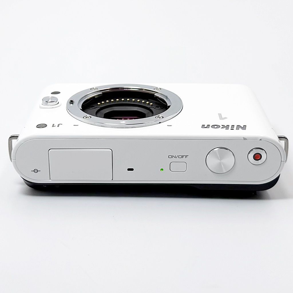 ニコン Nikon 1 J1 ダブルズームキット ホワイト ミラーレス カメラ