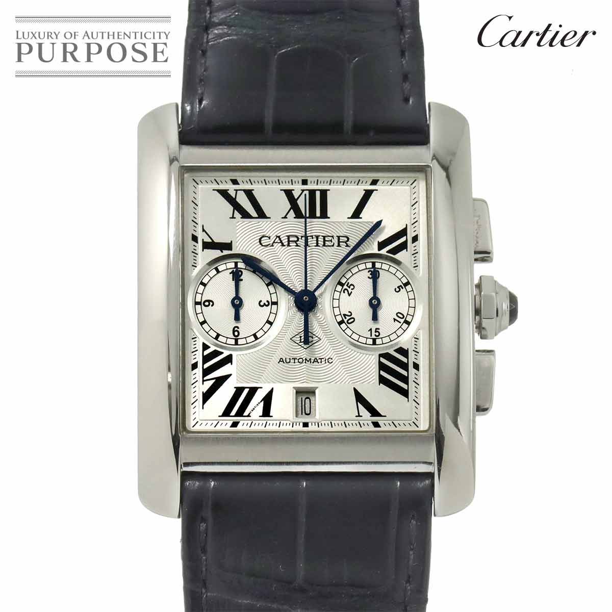 カルティエ Cartier タンクMC WSTA0020 メンズ 腕時計 クロノグラフ