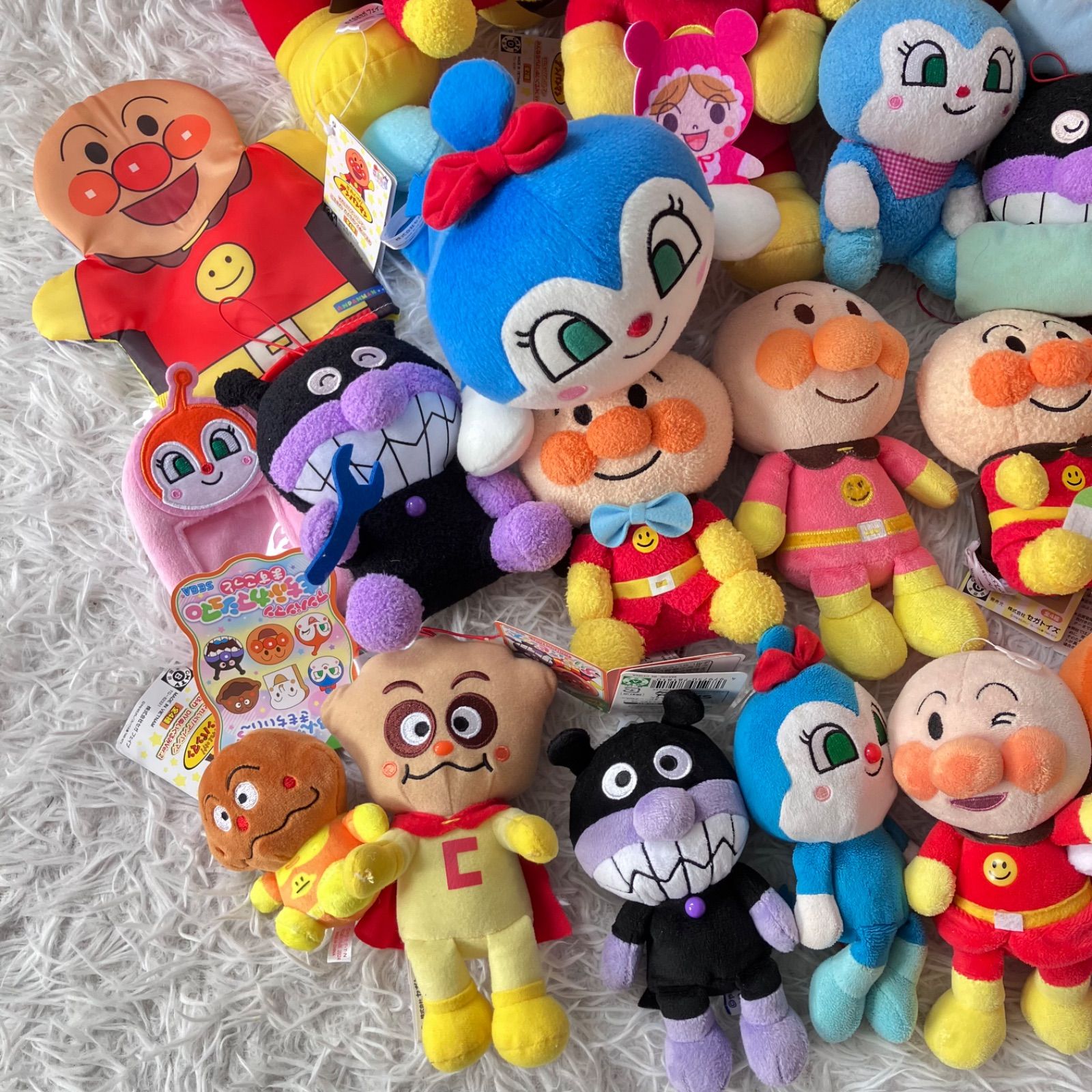 アンパンマン ぬいぐるみ 35点セット 大量まとめ売り プリちぃビーンズ