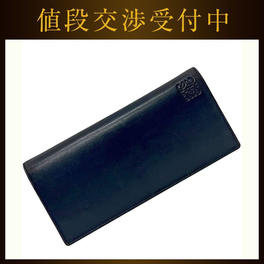 ロエベ✨長財布　リピートアナグラム　ネイビー　バイカラー　メンズ ロエベ✨長財布 リピートアナグラム ネイビー バイカラー メンズ LOEWE