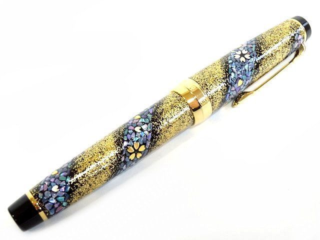 3F 希少 SAILOR セーラー 内閣総理大臣特別慰労品 螺細蒔絵 桜流れ