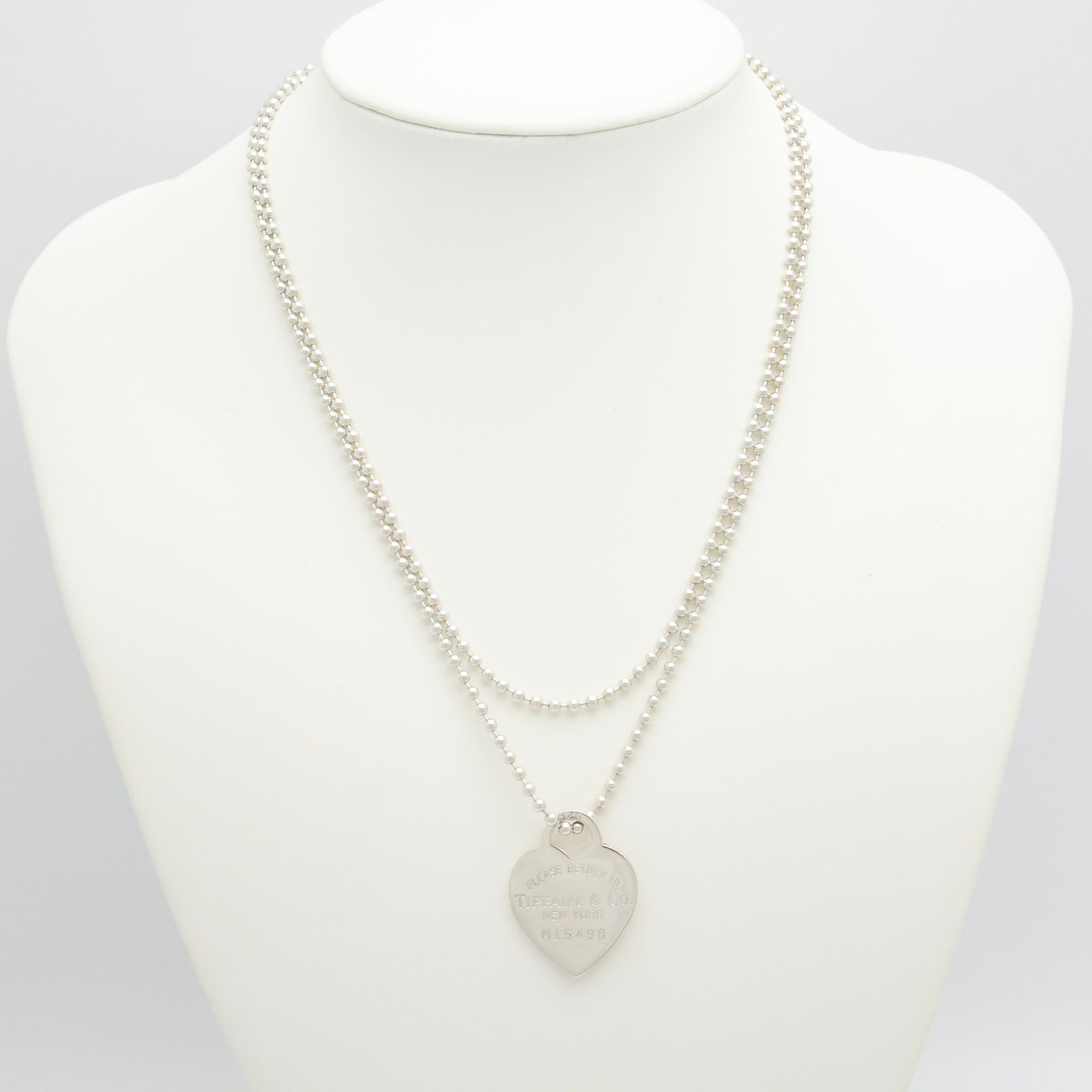 リターントゥティファニーハートボールチェーンネックレス Tiffany&Co. ティファニー リターントゥ ハート ボール ネックレス