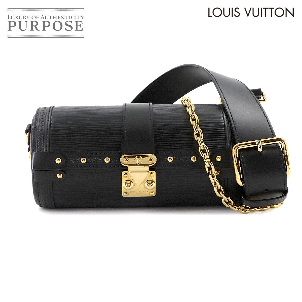 新品同様 ルイ ヴィトン LOUIS VUITTON エピ パピヨン トランク