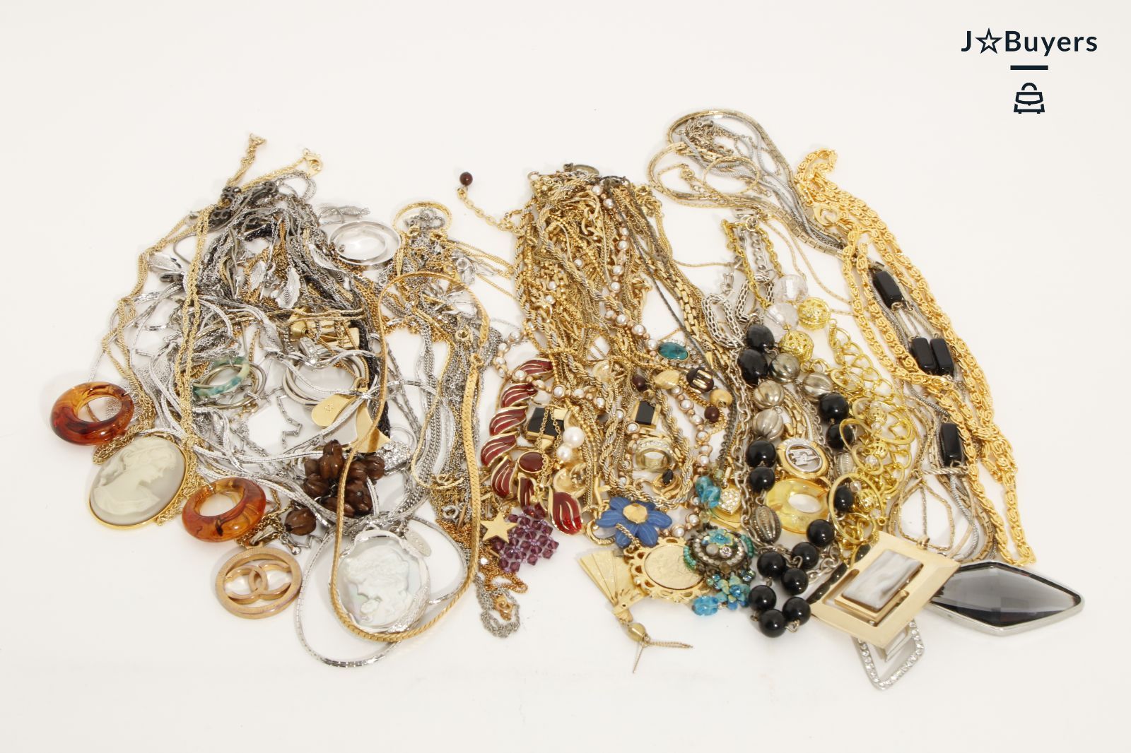 Bk2553 シルバー系 ゴールド系 ネックレス アクセサリー 大量 まとめ