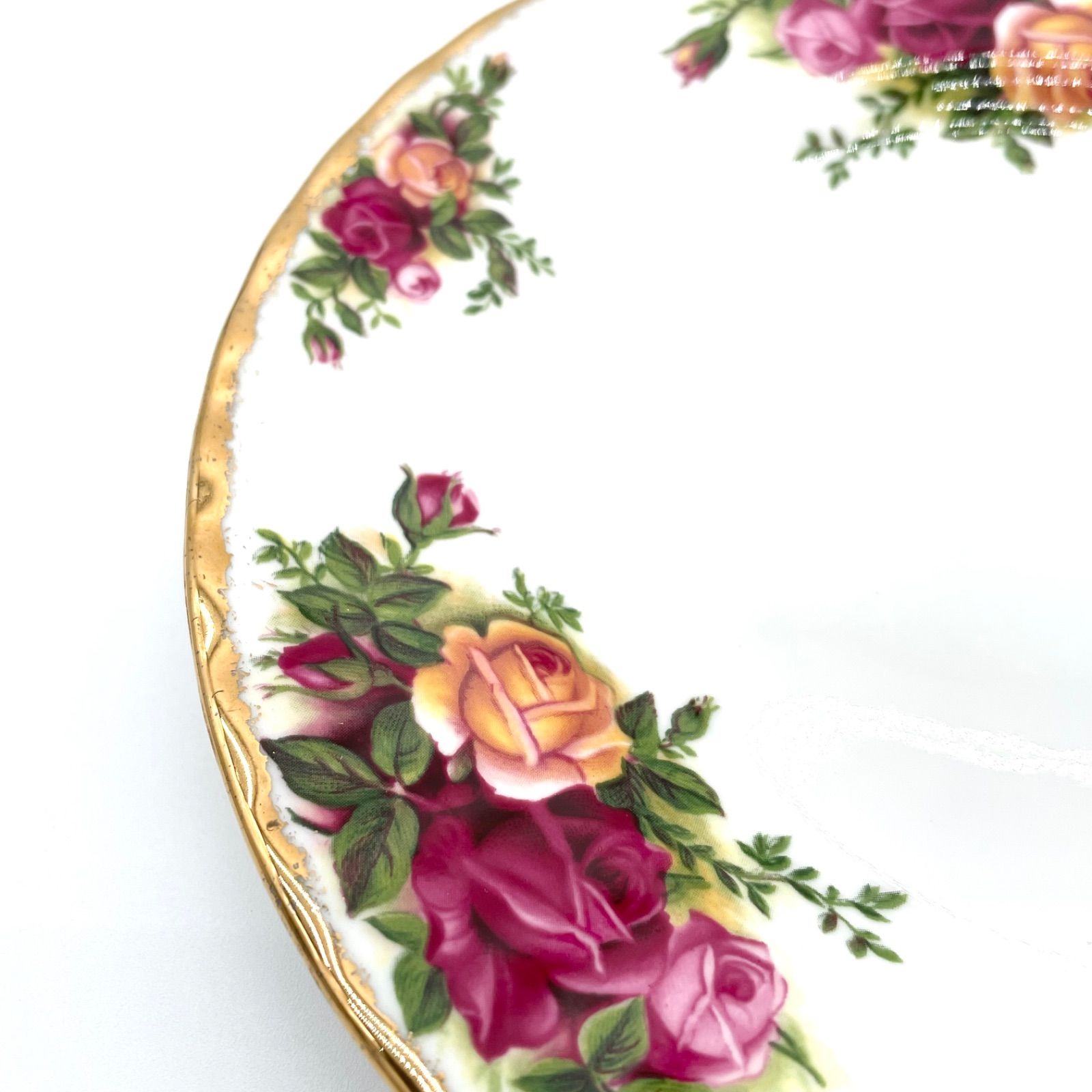 ロイヤルアルバート プレート 2枚セット オールドカントリーローズ