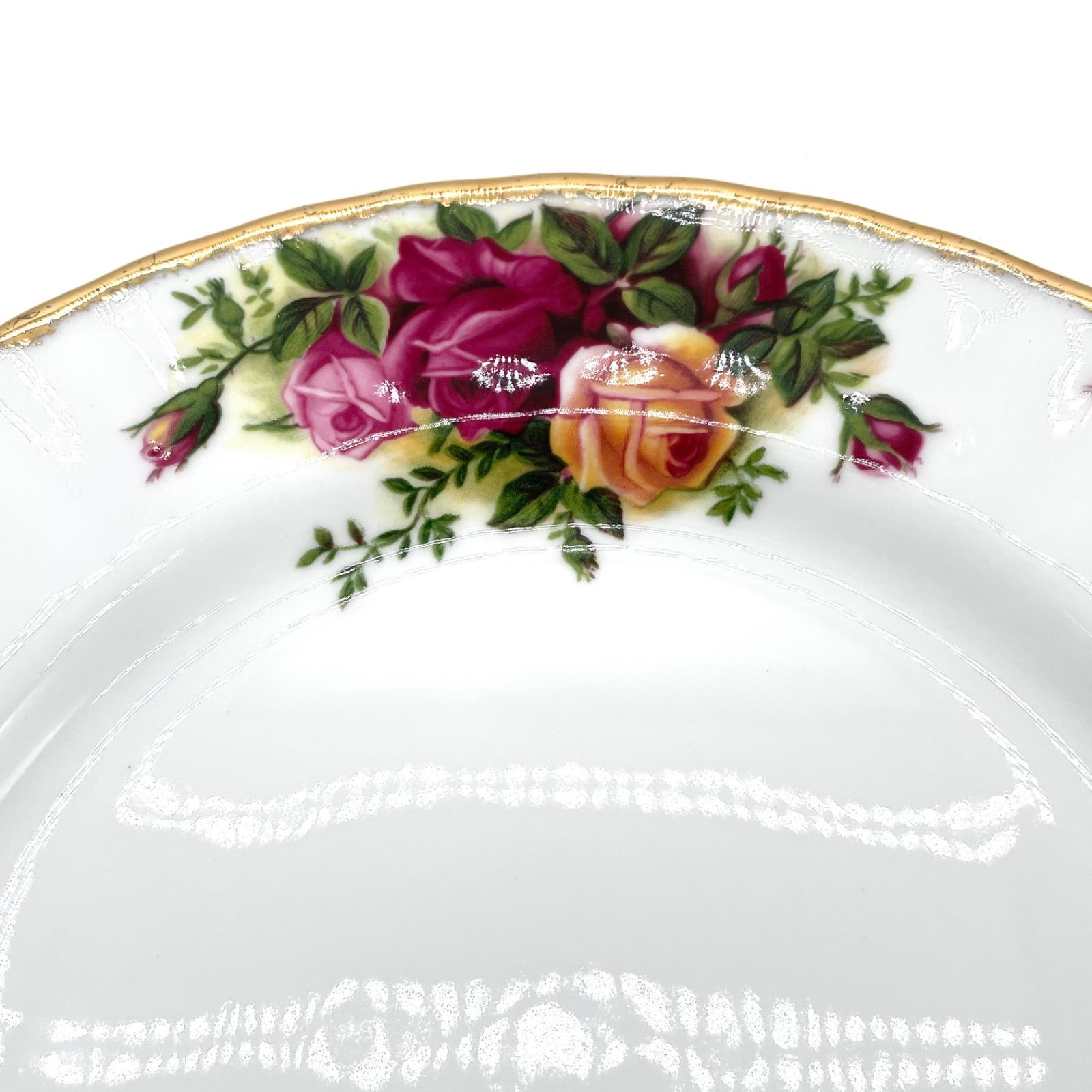 ロイヤルアルバート プレート 2枚セット オールドカントリーローズ