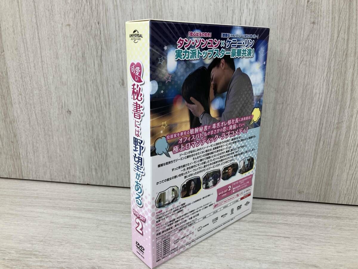 DVD 可愛い秘書には野望がある DVD-SET2 タン ソンユン