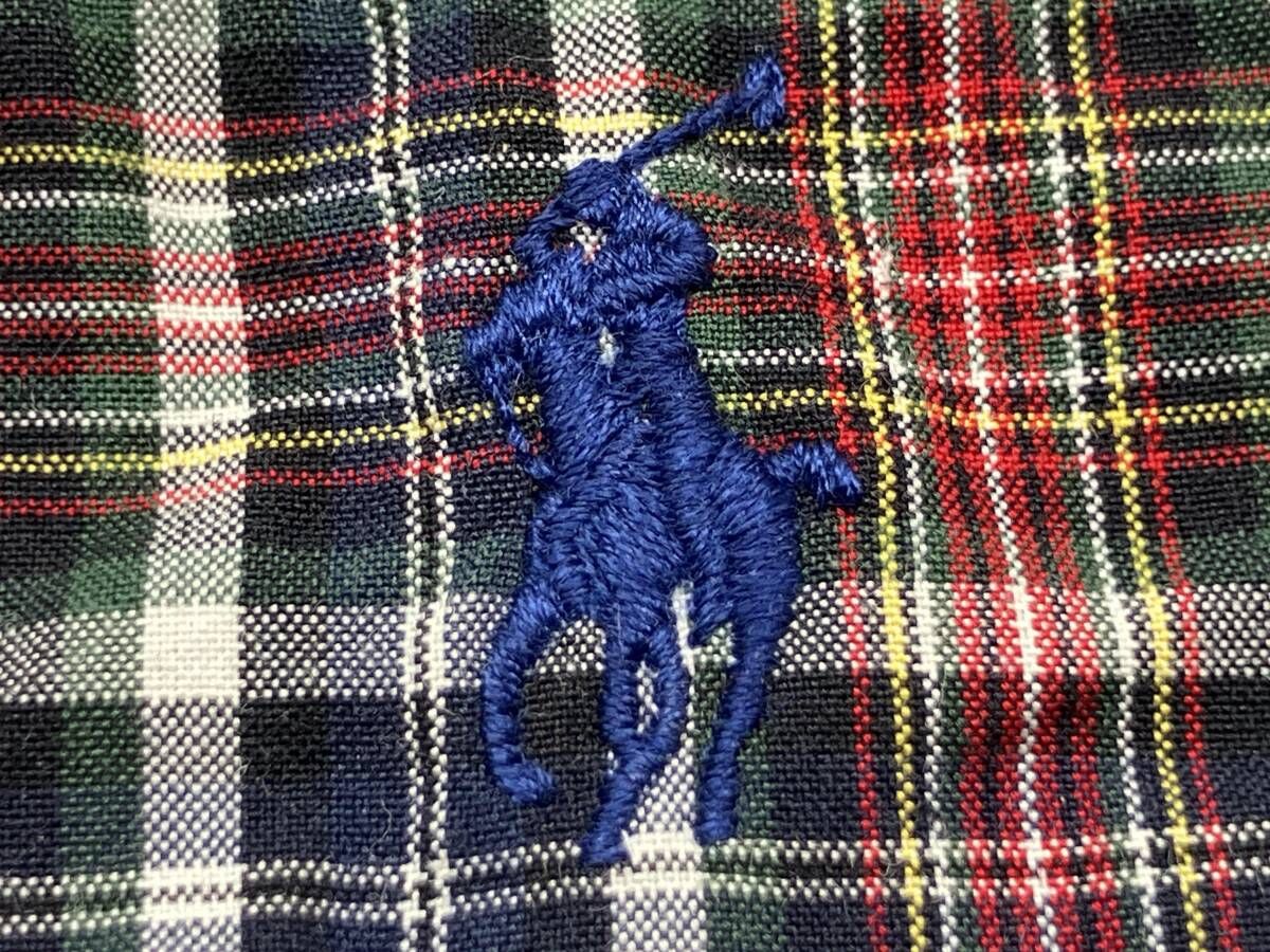 Ralph Lauren ラルフローレン パッチワークシャツ 長袖シャツ M
