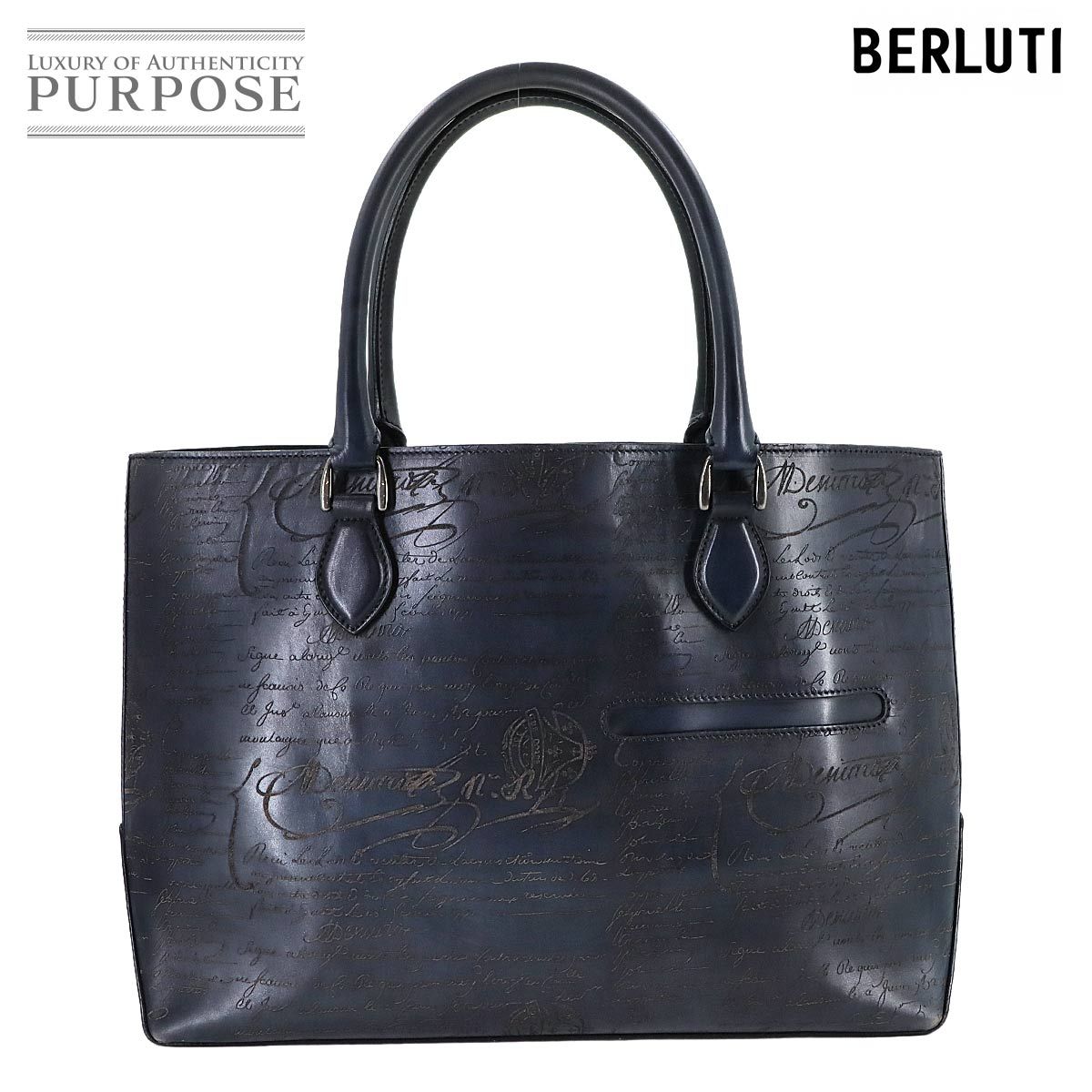 ベルルッティ Berluti カリグラフィ スクリット トゥジュール トート