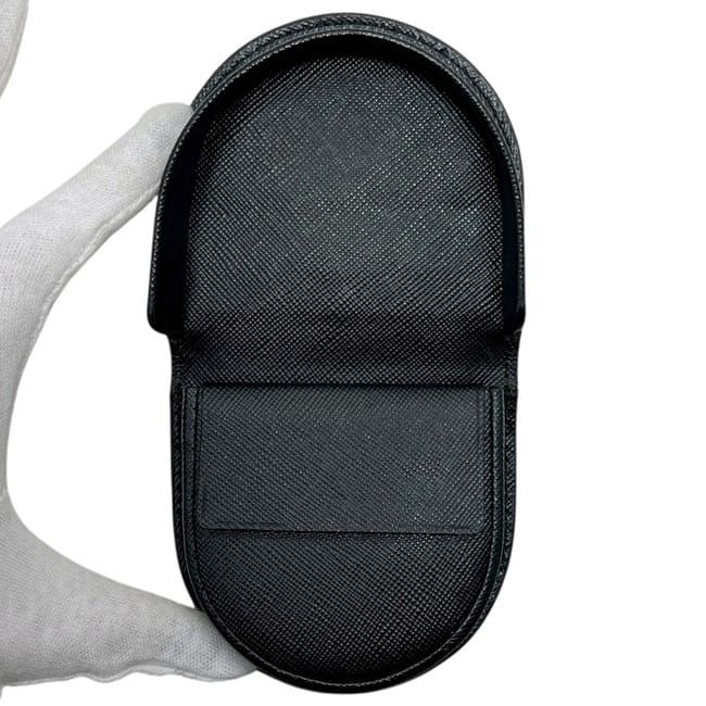 プラダ コインケース ブラック NERO 美品 小銭入れ サフィアーノ