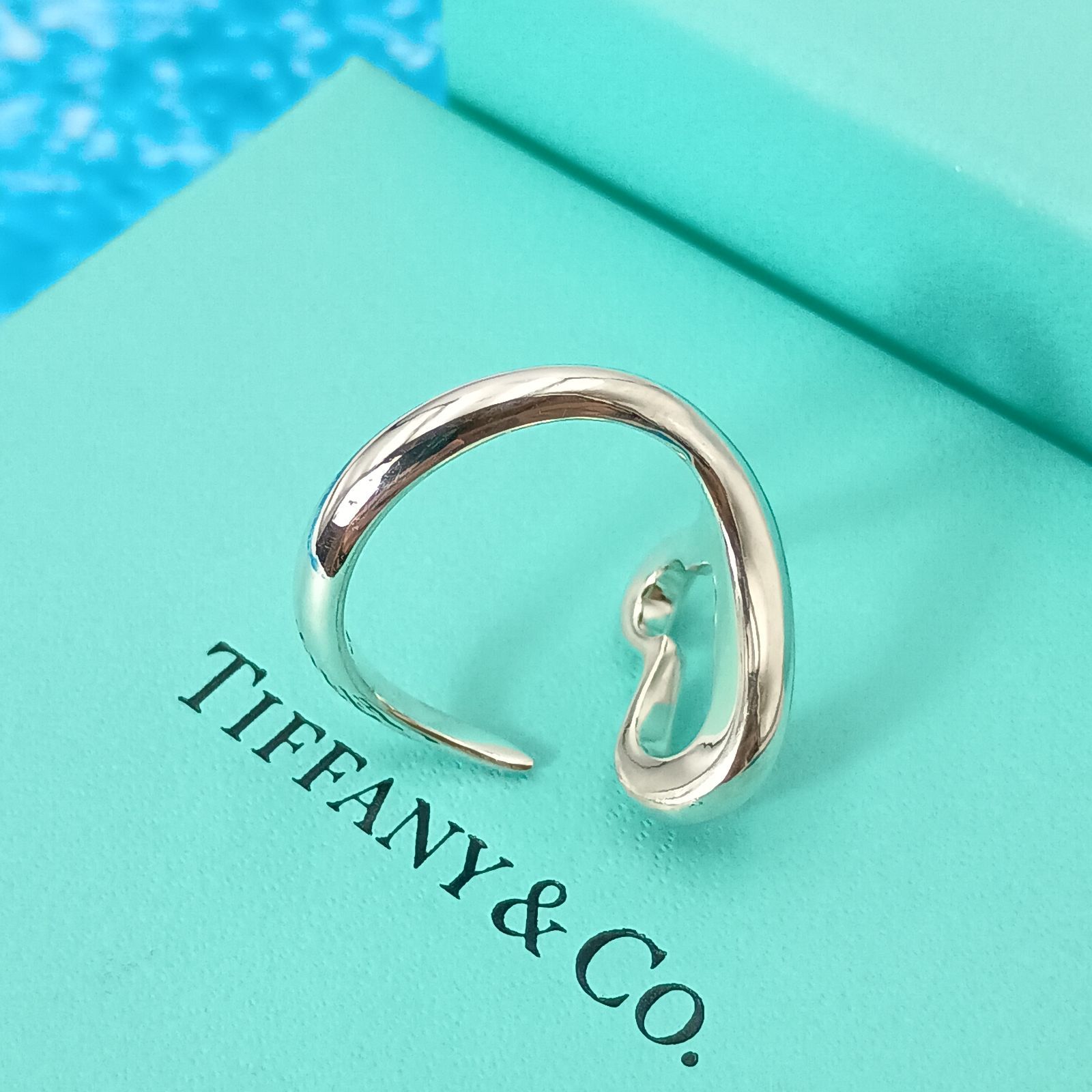 TIFFANY&Co. ティファニー 11号 オープンハート リング 指輪