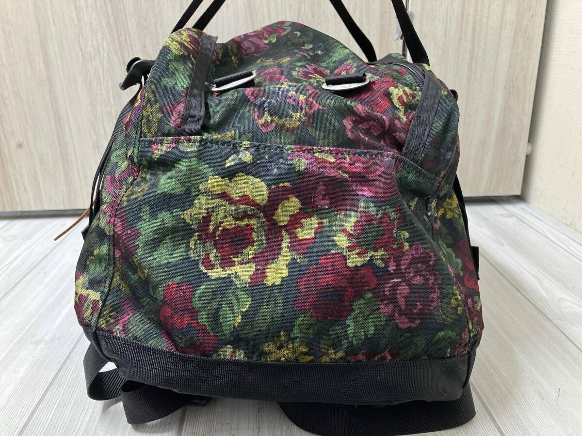 GREGORY グレゴリー ボストンバッグ リュック 2 way グリーン系 総柄