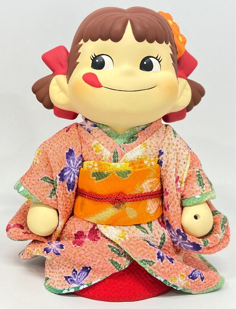 不二家 人形/ペコちゃん 着物ペコちゃん人形 2005ひなまつり桜花爛漫