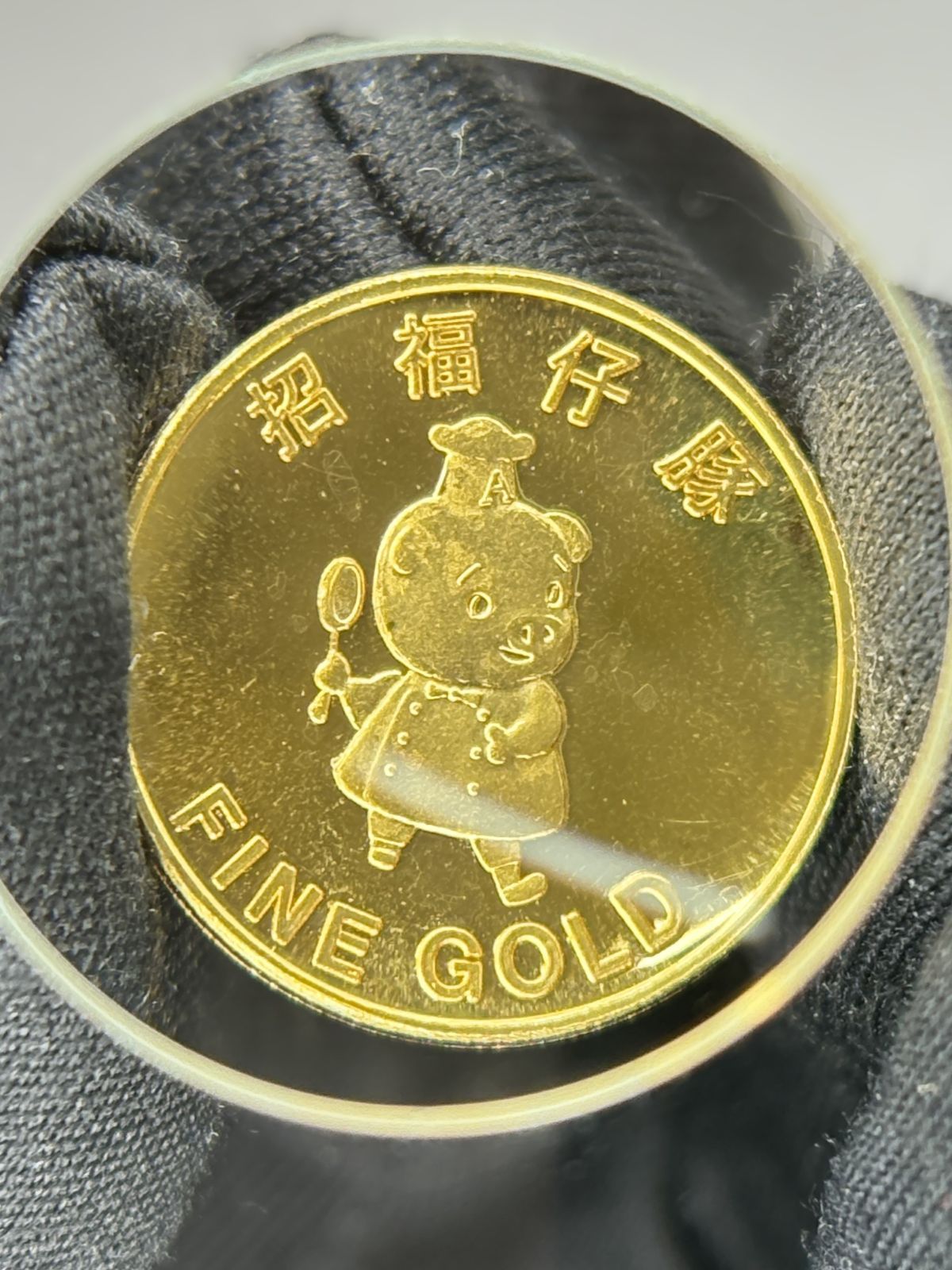 K24】 エースコック 純金 激レア コイン 非売品? 詳細不明 1988年 3g
