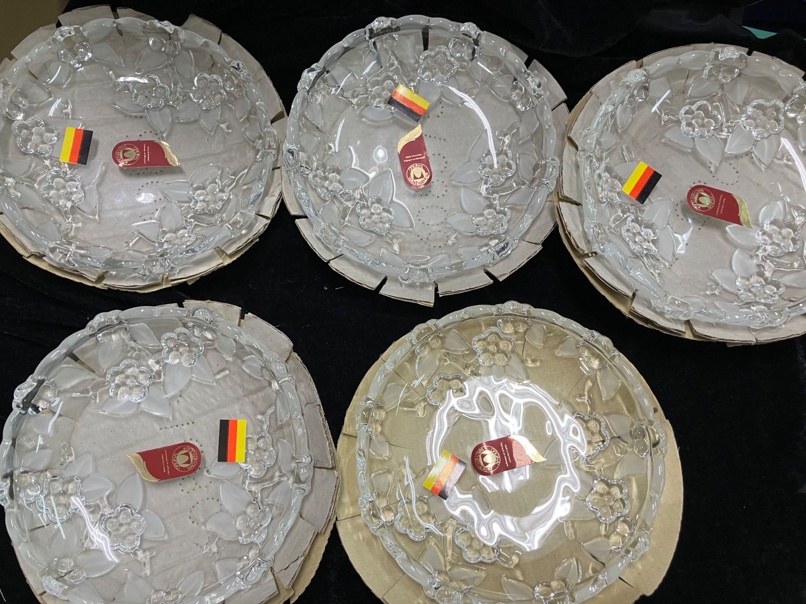 ドイツ ワルター社【カルメン】クリスタル フルーツ皿 5皿 - メルカリ