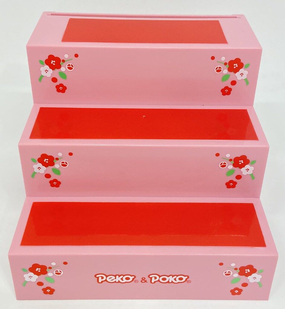 不二家 人形/ペコちゃん ペコポコひな壇 三段 - メルカリ