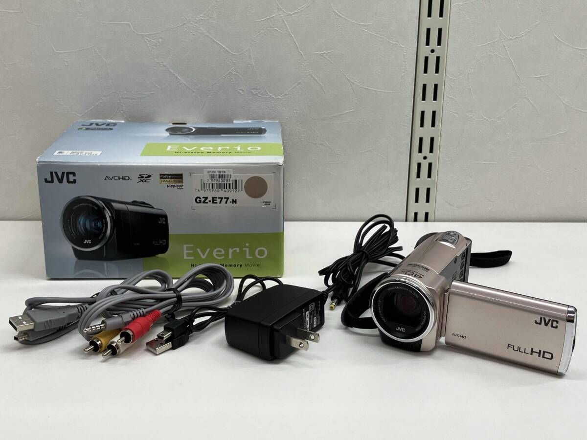 JVC Everio ハイビジョン メモリー ムービー ビデオカメラ GZ-E770