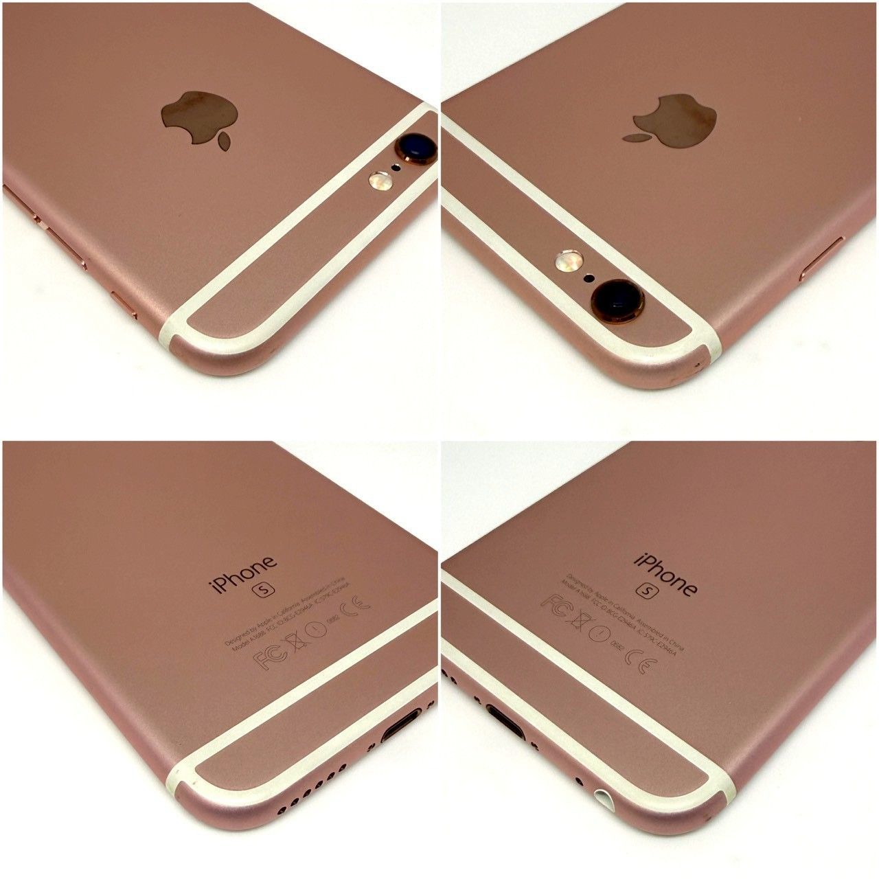 iPhone6s 本体 32GB ローズゴールド SIMフリー バッテリー100% - メルカリ