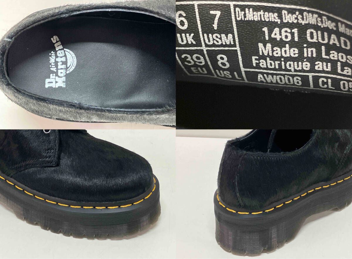Dr.Martens ドクターマーチン ワークブーツ 1461 QUAD 3 ホール ハラコ